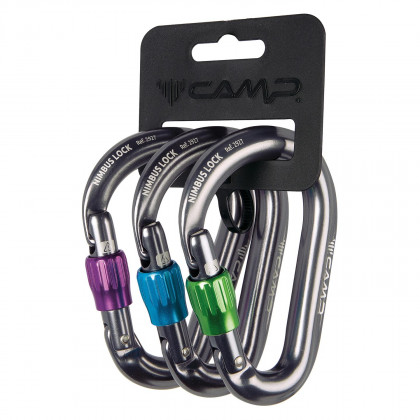 Nimbus Lock Pack - 3 locking carabiners