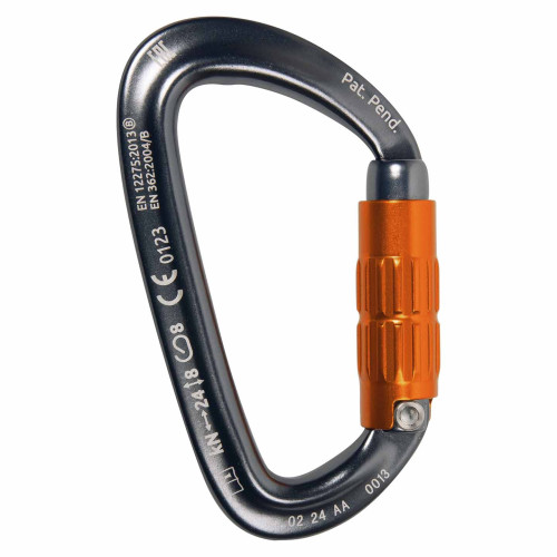 CAMP Orbit 2Lock - Compact, Auto-Locking Carabiner for Anchors, Belay & Rope Work
