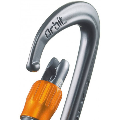 Orbit Lock gun metal - locking carabiner