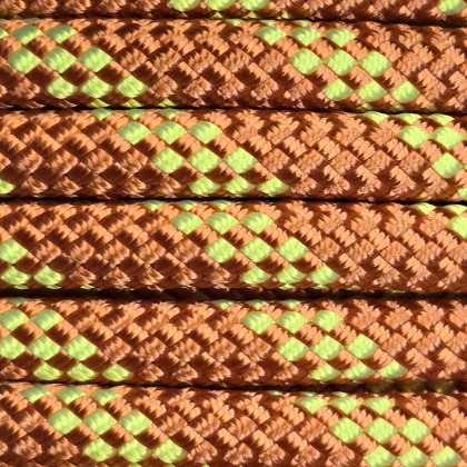 Iridium 10.5 Orange-Fluo-Yellow - Semi-static rope per meter
