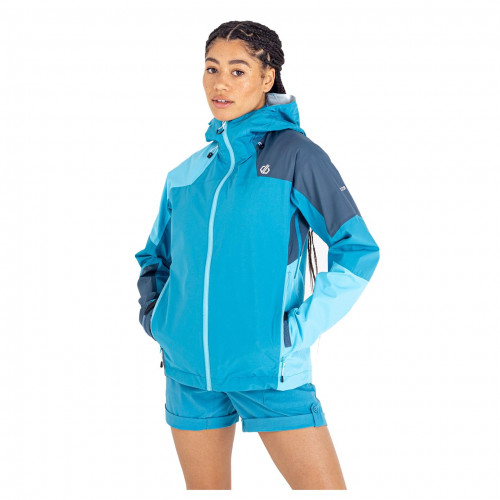 Dare2B Checkpoint III W'S Blue Waterproof Jacket