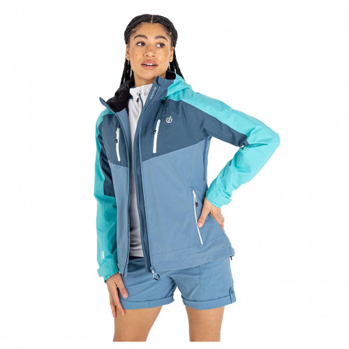 Dare2B Diverse II W'S Gray Blue Waterproof Jacket