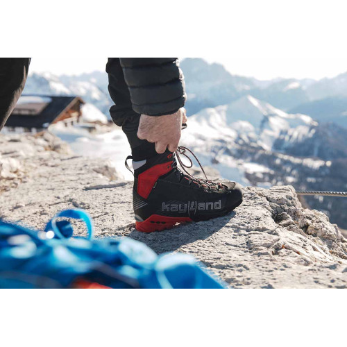 Kayland Stellar Nubuck GTX Grey Red - Мountaineering boots