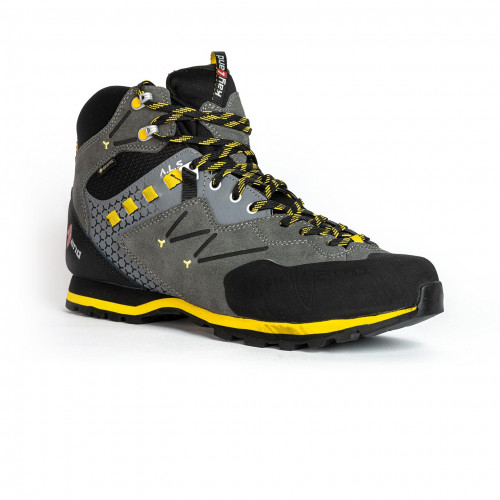 Vitrik Mid GTX Dark Grey Yellow - Approach shoes