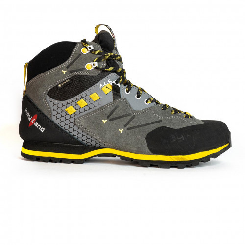 Vitrik Mid GTX Dark Grey Yellow - Approach shoes