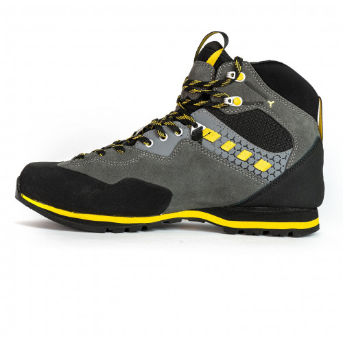 Vitrik Mid GTX Dark Grey Yellow - Approach shoes