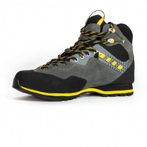 Vitrik Mid GTX Dark Grey Yellow - Approach shoes