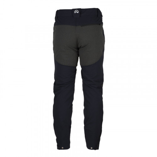 Northfinder Frederick Black - Stretch outdoor pants rib-structure