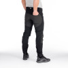 Northfinder Frederick Black - Stretch outdoor pants rib-structure