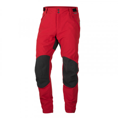 Northfinder Frederick Darkred - Stretch outdoor pants rib-structure