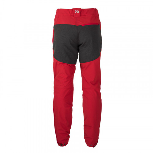 Northfinder Frederick Darkred - Stretch outdoor pants rib-structure
