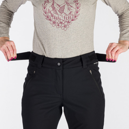 Northfinder Garnet W'S Black - outdoor softshell pants