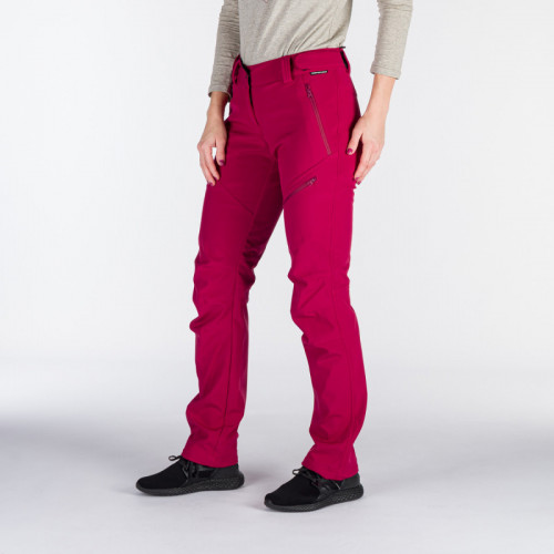 Northfinder Juanita W'S Cherry - trekking softshell pants