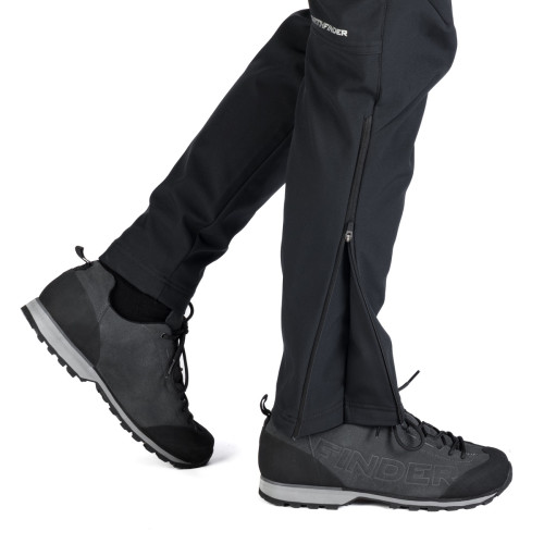 NorthFinder Lora Black - Trekking softshell pants