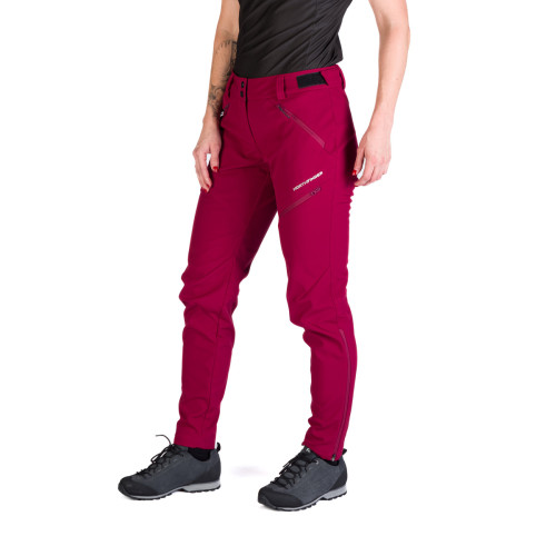 NorthFinder Lora Cherry - Trekking softshell pants