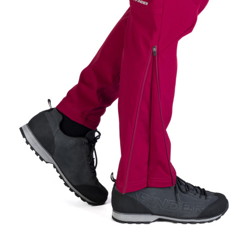 NorthFinder Lora Cherry - Trekking softshell pants