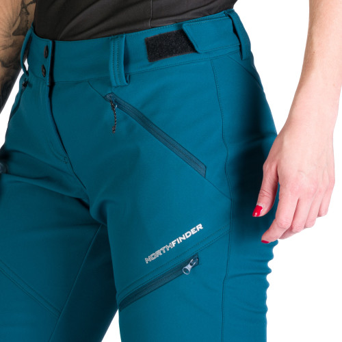 NorthFinder Lora InkBlue - Trekking softshell pants