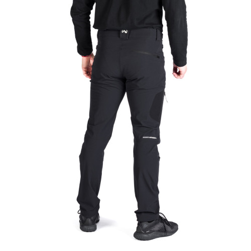 NorthFinder Massimiliano Black -  4way stretch outdoor pants