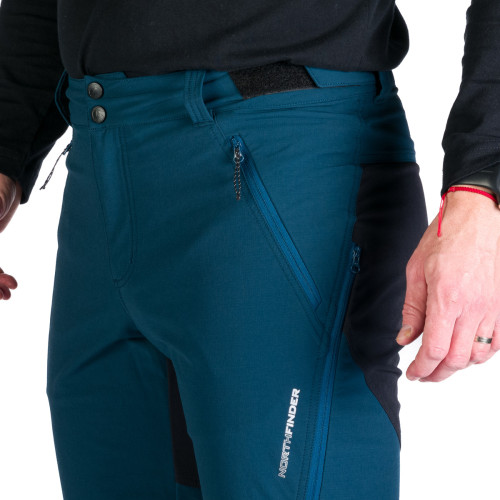 NorthFinder Maurizio Inkblue - Stretch outdoor pants