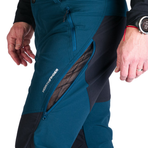 NorthFinder Maurizio Inkblue - Stretch outdoor pants