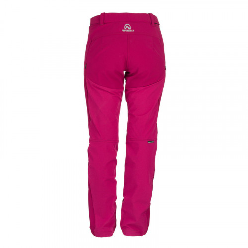 Muranska pant pink - hybrid softshell pants - woman