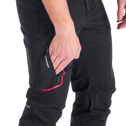 Northfinder Vern Black -  4way stretch outdoor pants