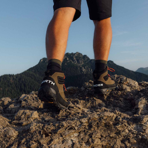 Туристически обувки NorthFinder Parvat Olive