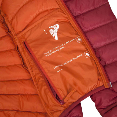 Ocun Tsunami Down Jacket Garnet Red