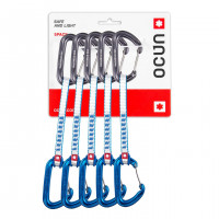 Ocun Falcon QD PA 16 Set Dégageur D'escalade - Bleu, 15 Cm, Pour L'escalade Sportive - 8
