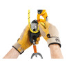 Petzl RIG: компактен автоматично блокиращ десандьор за професионалисти работещи с въжен достъп.