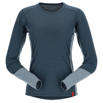 Syncrino Base LS Tee orion blue  - baselayer - women