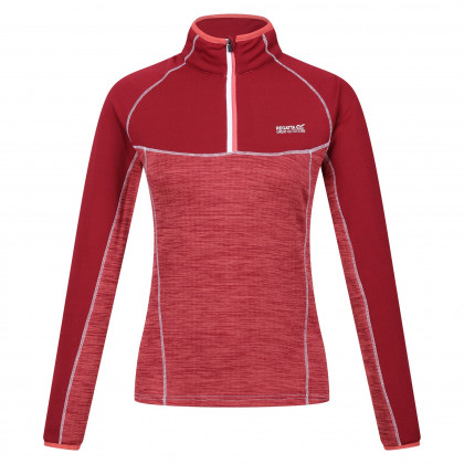 Hepley Half Zip Fleece Mineral Red