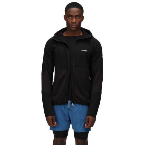 Regatta Highton Pro Full Zip Hooded Fleece Black