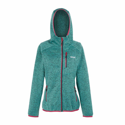Newhill Hooded Fleece Green 