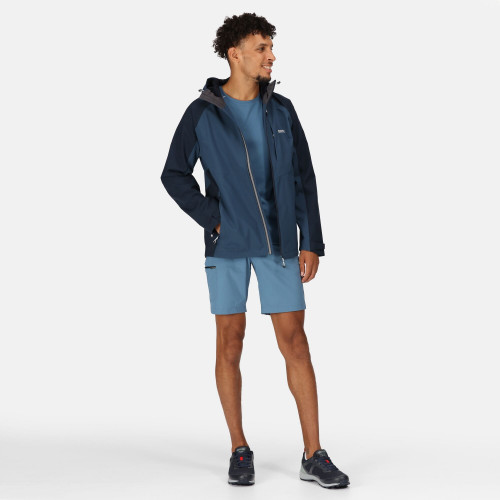 Regatta Britedale Waterproof Jacket Blue Wing