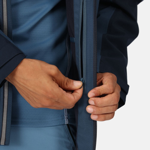 Regatta Britedale Waterproof Jacket Blue Wing