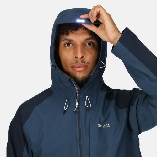 Regatta Britedale Waterproof Jacket Blue Wing