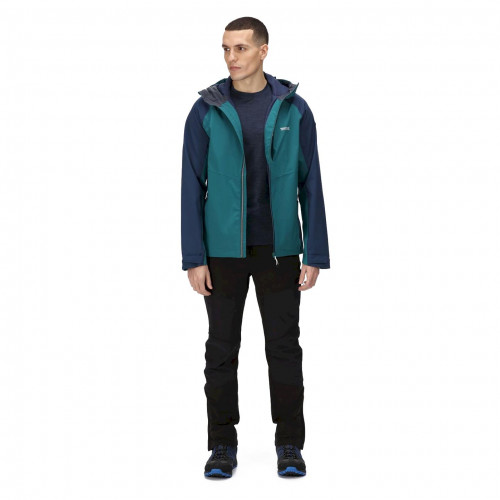 Regatta-Britedale Pacific Green Admiral Blue - Водоустойчиво яке мембрана