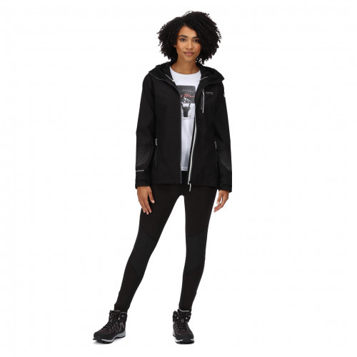 Regatta Highton Pro Black - Дамско водоустойчиво яке мембрана