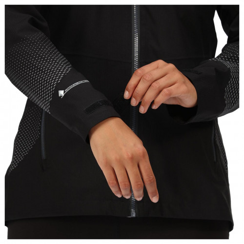 Regatta Highton Pro Black - Дамско водоустойчиво яке мембрана