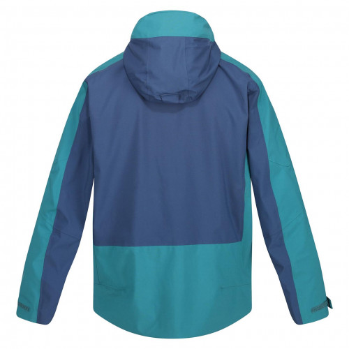 Regatta Highton Stretch II Waterproof Jacket Blue Pacific Green