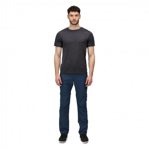 Regatta Leesville Zip Off Trousers Denim