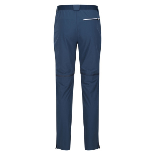 Regatta Mountain Zip Off Trousers Blue Wing