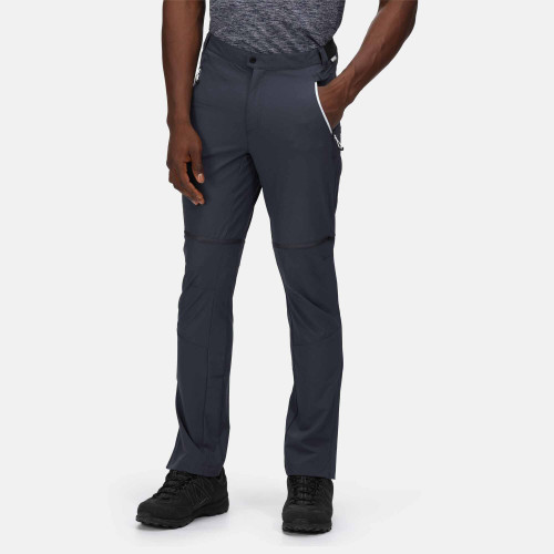 Regatta Mountain Zip Off Trousers India Grey