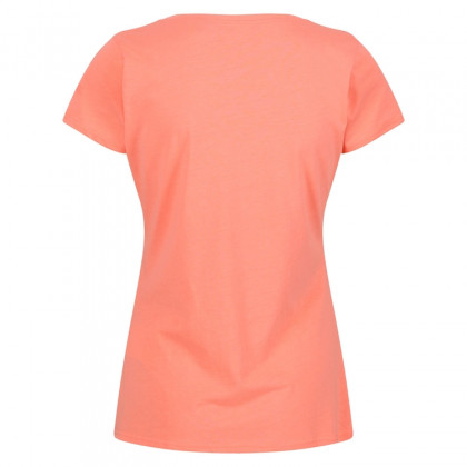Breezed Print Coral T-Shirt