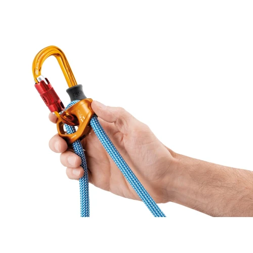 Petzl DUAL CONNECT ADJUST - Adjustable Double Lanyard for Multi-Pitch Climbing