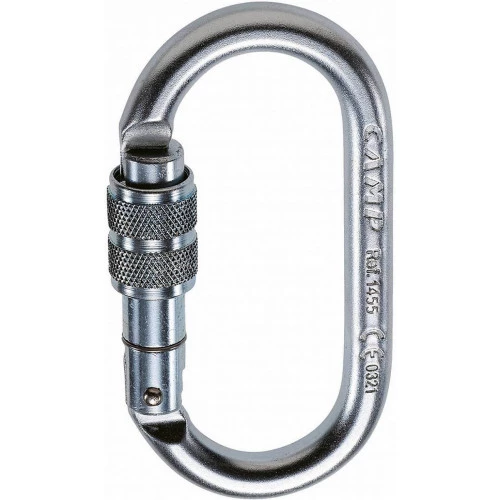 Oval Pro Lock - locking carabiner