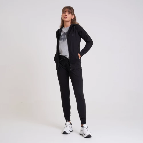 Dare2B Pull Through Zip Hoodie Black
