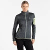Dare2b Women’s Torrek Mountain Zip-Through Fleece - Stretchy, Breathable Midlayer for Outdoor Action