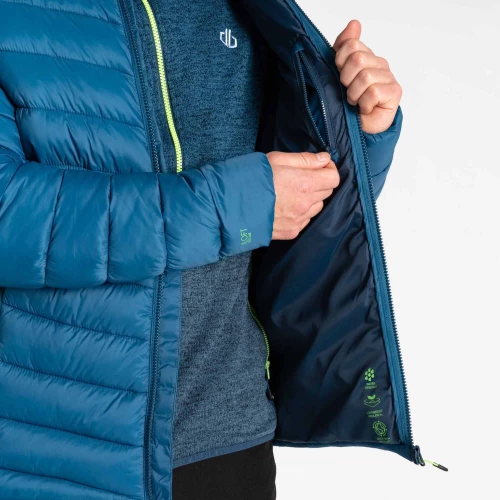 Dare2b Men's Torrek Mountain Baffled Jacket – Lightweight, Warm & Windproof